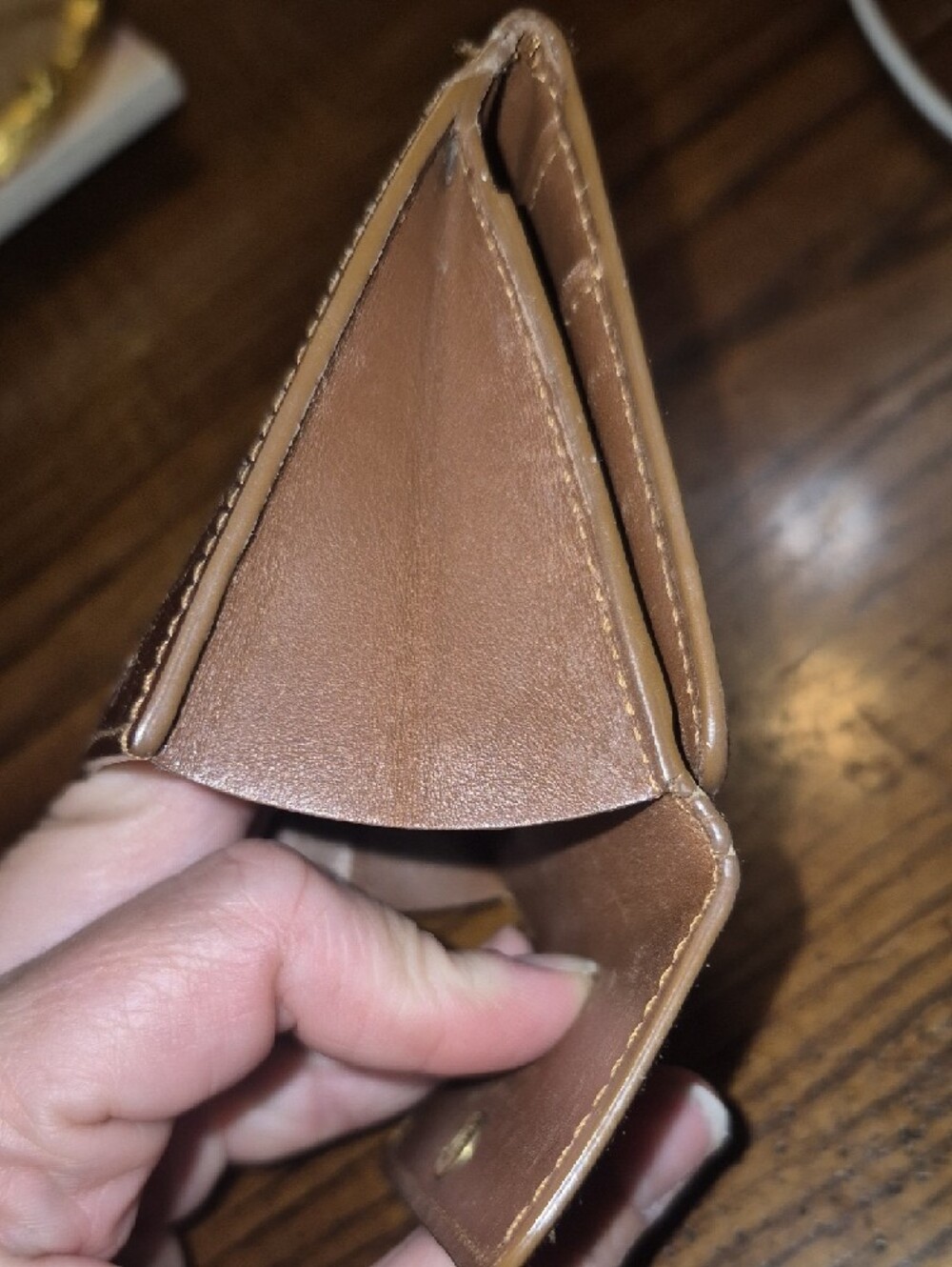 Louis Vuitton Vernis Elise Compact Wallet Bronze - Picture 12 of 14